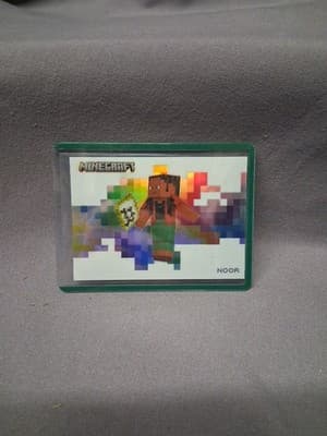 2025 PANINI MINECRAFT NOOR COLOR BLAST PRIZM SSP CASE HIT #6