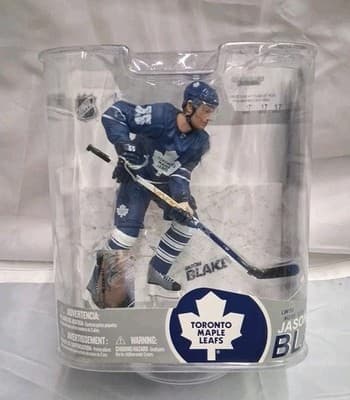 2008 McFarlane NHL Hockey Jason Blake Maple Leafs Action Figure