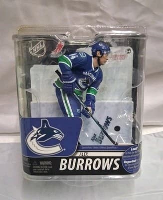 McFarlane SportsPicks â Alex Burrows (Vancouver Canucks) 2011 NHL Series 29 NEW
