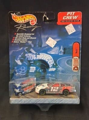 Hot Wheels NASCAR Racing Pit Crew Mobil 1 Jeremy Mayfield #12 Sealed