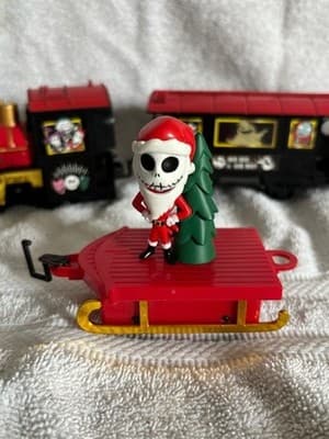 Disney Nightmare Before Christmas Jack Skellington Holiday Express Train - READ