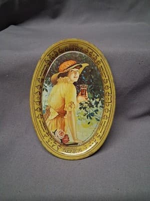 Coca Cola Elaine Advertising Small Tip Tray - Reproduction 1970s