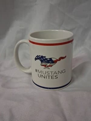 Ford Patriotic Coffee Cup Mustang Unites - Coffee Mug