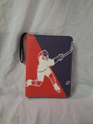 9 Pocket Hockey Card Binder, 900 Cards, Water Resistant, 3 Album - Perfect