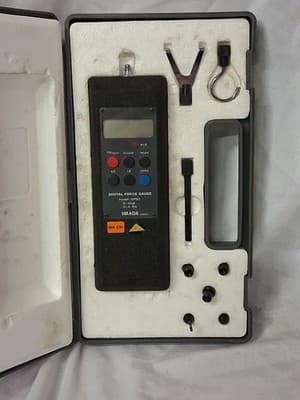 IMADA DPS-2 #077388 Digital Force Gauge Japan In Box Complete RARE 0-4.4lb 0-2kg