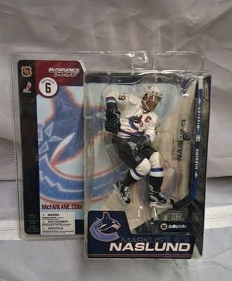 McFarlane NHL Series 6 Markus Naslund - Canucks (White) (Chase) Action Figure