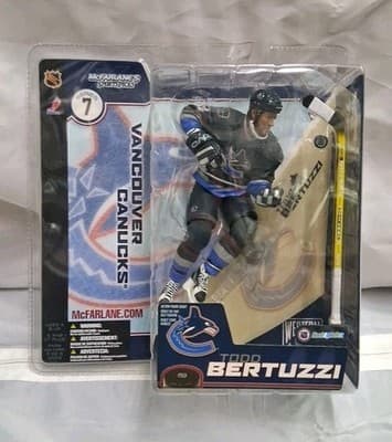 McFarlane Sportspicks Todd Bertuzzi NHL Series 7 Canucks Blue Chase Variant 🏒