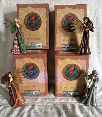 Dragonsite Lot Of 4 Summer Dreams, Spring Enchant, Winter Fantasia, Autumn