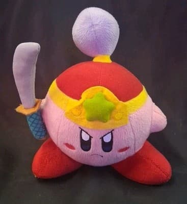 Official Kirby Adventure Ninja Kirby Little Buddy 7” Plush Stuffed Toy NO TAGS