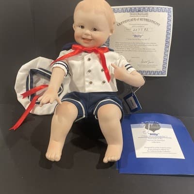 Mt769 Ashton-Drake America The Beautiful "Billy" Sea To Shining Sea Porcelain