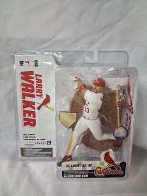 St. Louis Cardinals Larry Walker McFarlane White Jersey