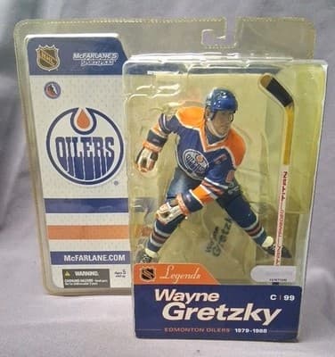 Wayne Gretzky NHL Legends Series 1 Figure New NIB McFarlane Toys 2004
