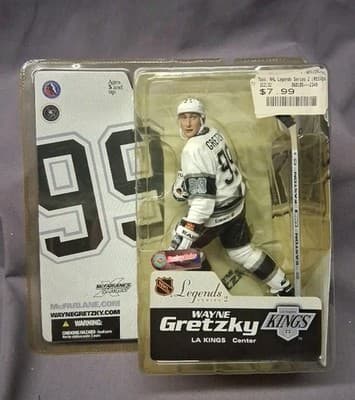 Wayne Gretzky Los Angeles Kings McFarlane 2005 Legends Series 2 Figure New.