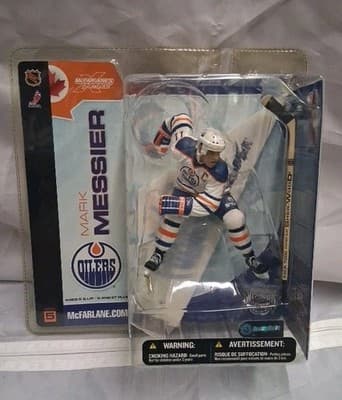 McFarlane 2003 Mark Messier Edmonton Oilers NHL Legends series 5 (Variant Piece)