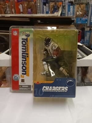 2004 McFarlane Ladainian Tomlinson Chargers White jersey