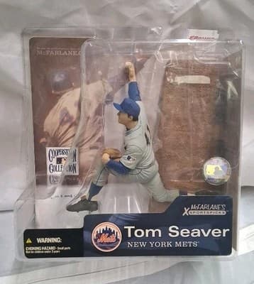 Tom Seaver McFarlane New York Mets Action Figure Cooperstown Collection Series 1