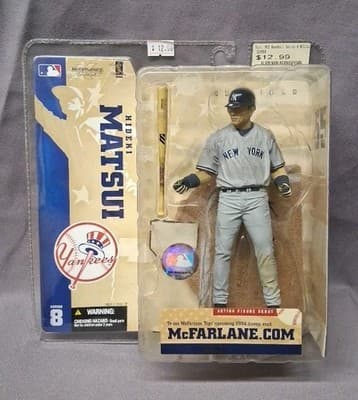 Hideki Matsui MLB Series 8 Figure Houston Astros 2004 Sports Picks NIB
