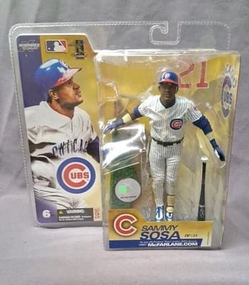 2003 McFarlane Action Figure Series 6 Sammy Sosa #21 Chase Variant