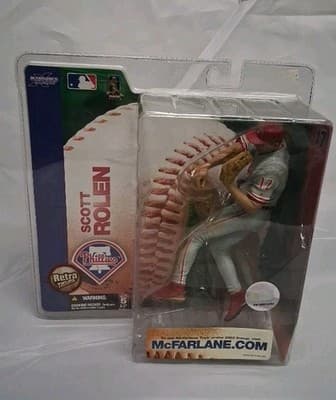 Scott Rolen McFarlane MLB Series 7 Philadelphia Phillies Retro Variant Chase MOC