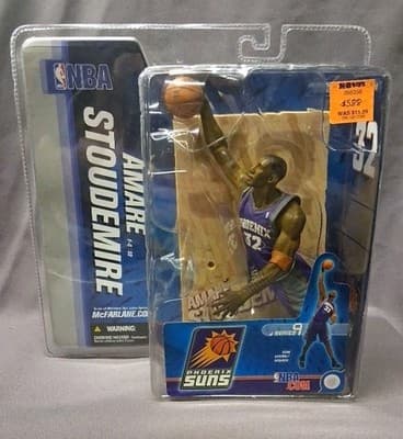 NBA Amare Stoudemire Series 9 Basketball Figure Phoenix Suns McFarlane