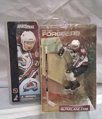 McFARLANE SPORTS PICKS NHL SERIES 1 Peter Forsberg Colorado Avalanche Rare