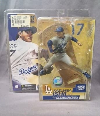 Mcfarlane Kazuhisa Ishii Los Angeles Dodgers Series 6 Gray Uniform Variant