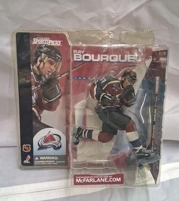 McFarlane Sports Picks NHL Series 1 Ray Bourque Colorado Avalanche Chase Figure