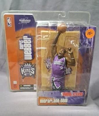 CHRIS WEBBER McFarlane NBA Series 5 Sacramento Kings Purple Variant S5