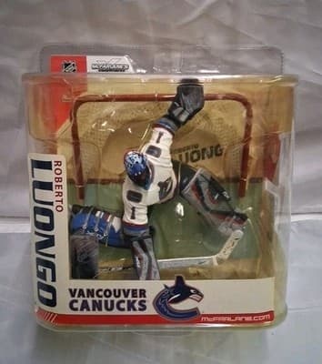 McFarlane's NHL Series 15 ROBERTO LUONGO - VANCOUVER CANUCKS figure