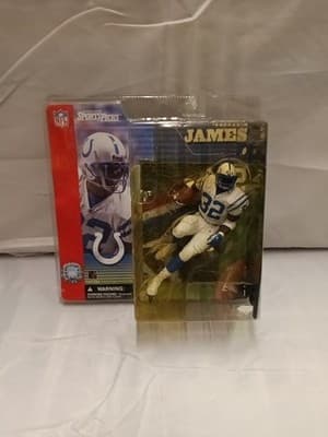 McFarlane NFL #32 Edgerrin James Dallas Cowboys Series 1 Sports Picks - NEW
