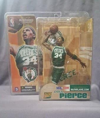 2003 Paul Pierce on Boston Celtics McFarlane Sports Picks NBA Series 3 Figure