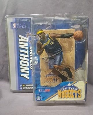 McFarlane NBA Series 11 Carmelo Anthony Denver Nuggets Action Figure Variant NEW