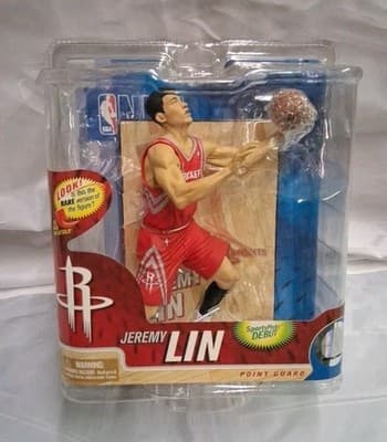 Jeremy Lin McFarlane Figure Red Jersey 1105/1500