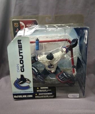 McFarlane NHL 5 Dan Cloutier White Variant Chase Vancouver Canucks
