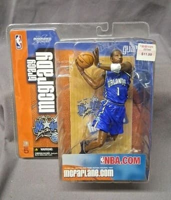 2003 McFarlane Tracy McGrady Series 5 Basketball Figure ~ Orlando Magic