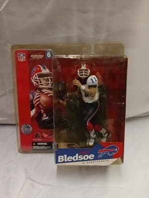 Drew Bledsoe Mcfarlane Sportspicks NFL Bills Series 6 Jersey Variant 2003 New