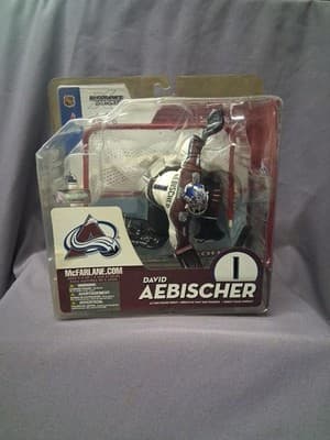 David Aebischer Action Figure Colorado Avalanche McFarlane Variant