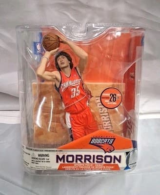 McFarlane NBA Figure Adam Morrison Charlotte Bobcats Sealed