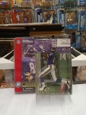 VINTAGE McFarlane Toys RANDY MOSS Minnesota Vikings 2001 NFL Series 1