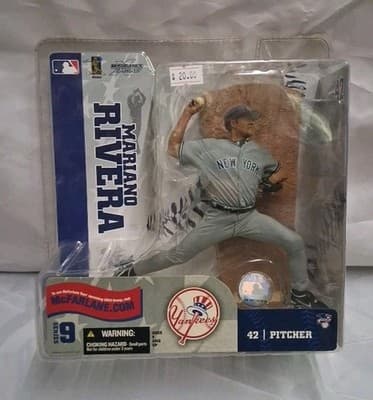 Mariano Rivera Action Figure MLB Series 9 McFarlane Toy New York Yankees