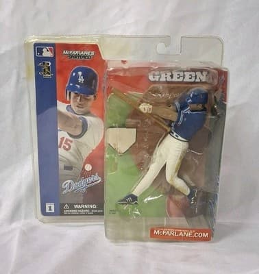 SHAWN GREEN Mcfarlane variant figure 2002 Series 1 BLUE JERSEY DODGERS