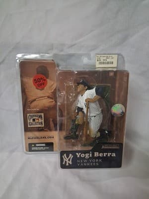Yogi Berra New York Yankees McFarlane's Cooperstown Collection Sealed New