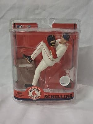 CURT SCHILLING RED SOX FIGURE NEW *RARE*