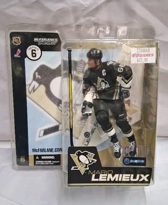 NHL Mario Lemieux Chase Variant Figure Pittsburgh Penguins Mcfarlane 2003 New