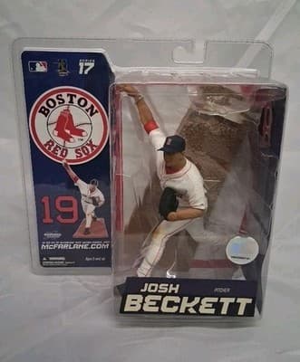 Josh Beckett Figure Series 17 McFarlane Sports Pitcher MLB Boston Red Sox #19