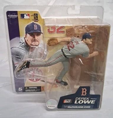 DEREK LOWE - 2003 McFarlane Action Figure MLB Baseball Red Sox - Series 5 New