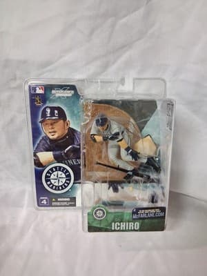 Ichiro Suzuki Chase Variant Seattle Mariners MLB Series 4 Action Figure New