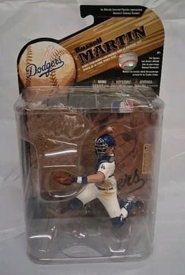 McFarlane MLB Series 25 Russell Martin LA Dodgers Figure White Uniform NEW 2009