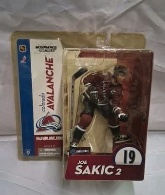 McFarlane Sports NHL Series 9 Joe Sakic 2 Avalanche Variant / Chase - sealed