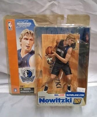 McFarlane NBA Sportspicks Dirk Nowitzki Series 2 Dallas Mavericks Legend Debut